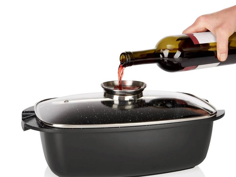 ERNESTO® Bräter Aluguss 5,7 L keramikbeschichtet Rabatt