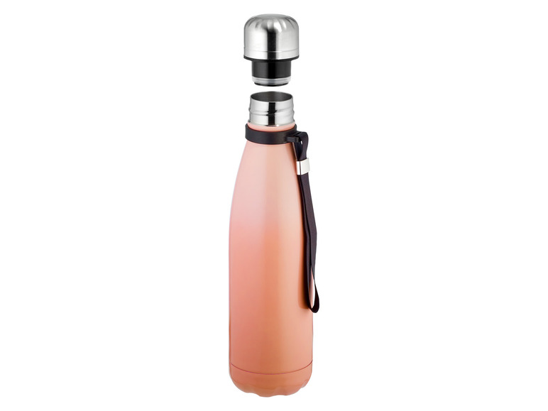 ERNESTO® Edelstahl-Isolierflasche, 0,5 l, mit Schlaufe Begrenztes Angebot