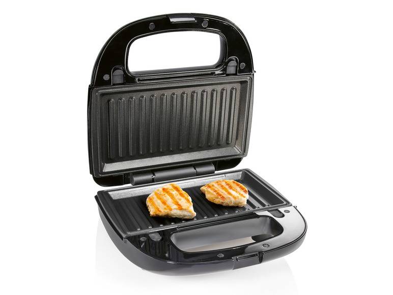 SILVERCREST® KITCHEN TOOLS Sandwichmaker »SSMW 750 D3« mit Wechselplatten Saisonschlussverkauf