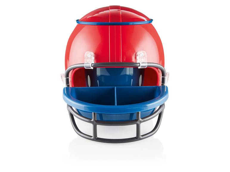 ERNESTO® Snackhelm, Football-Helm-Optik, herausnehmbare Behälter Valentinstagsangebot
