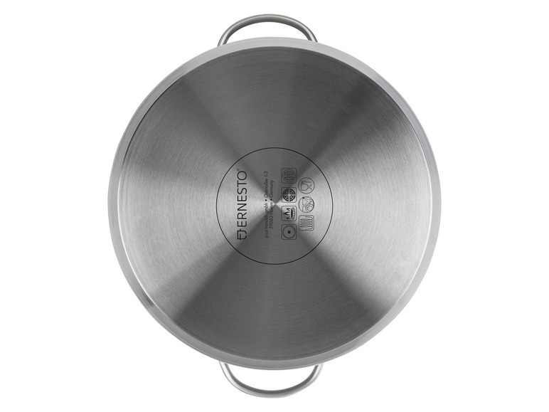 ERNESTO® Topfset Edelstahl, 6-tlg, mit Glasdeckel Neuheiten