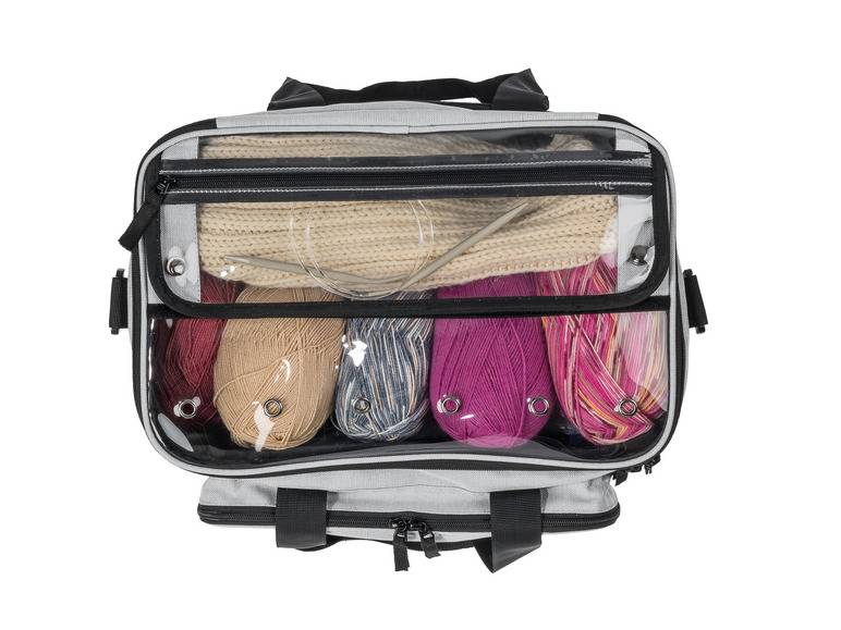 TOPMOVE® Strickzubehör-Tasche oder Nähmaschinen-Trolley Neueste Stile