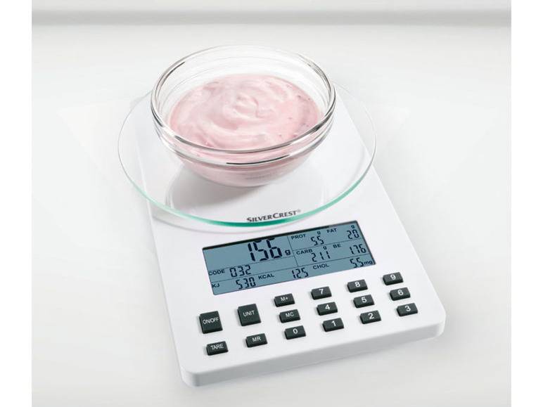 SILVERCREST® KITCHEN TOOLS Nährwert-Analysewaage fit »SNAW 1000 D2« Bis zu 50% Rabatt