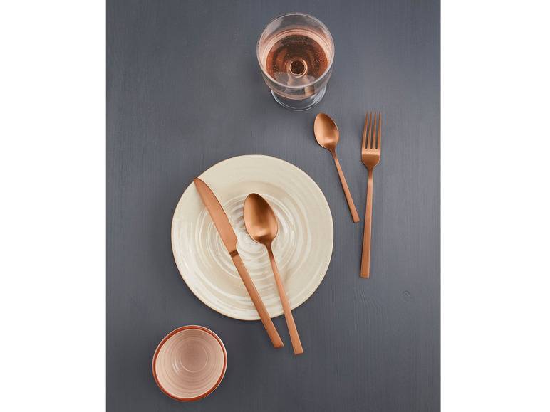 ERNESTO® Edelstahl-Besteck-Set, 16-teilig Bis zu 60% Rabatt