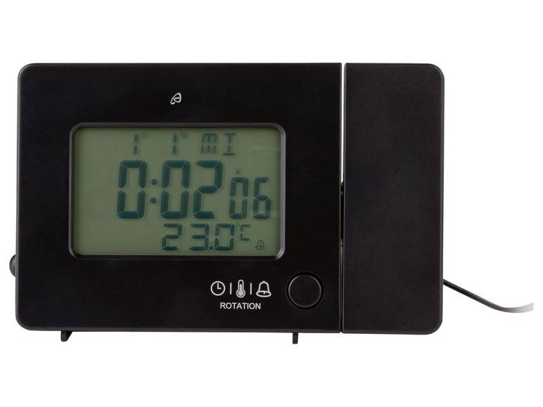AURIOL® Funk-Projektionswecker, mit LC-Display Super Rabatt