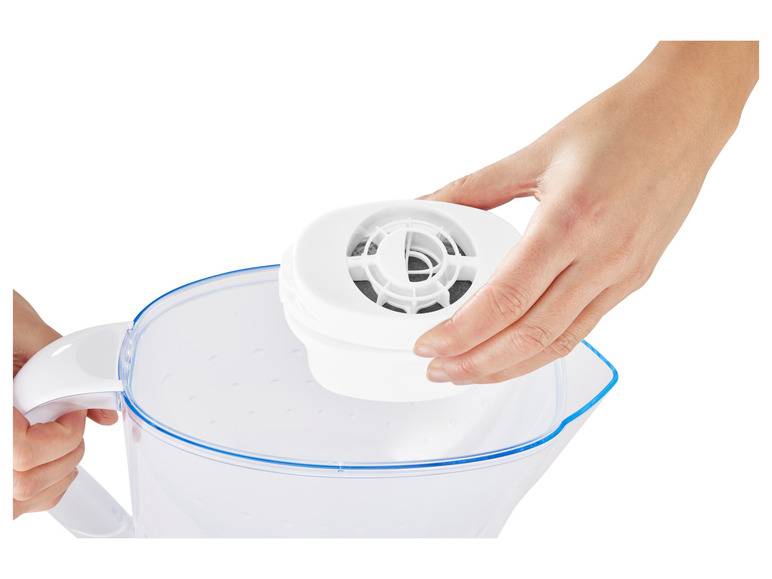 LIVARNO home Wasserfilter-Kartuschen, 3 Stück inkl. Adapter für Brita-Wasserkaraffen Clearance-Verkauf