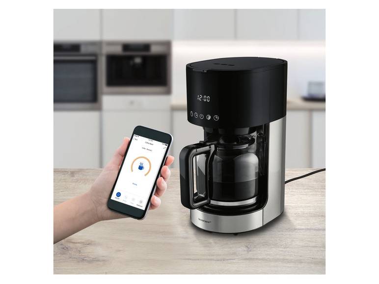 SILVERCREST® KITCHEN TOOLS Kaffeemaschine Smart »SKMS 900 A1«, 900 Watt Blitzverkäufe