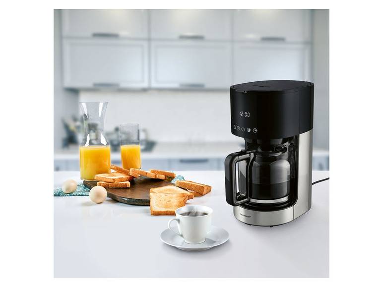 SILVERCREST® KITCHEN TOOLS Kaffeemaschine Smart »SKMS 900 A1«, 900 Watt Blitzverkäufe