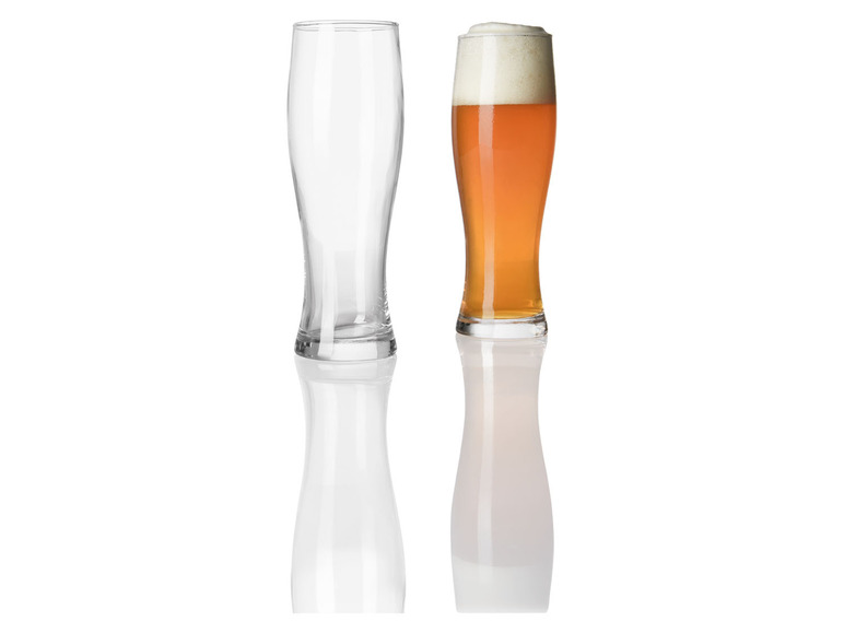 ERNESTO® Biergläsersets, 2 Stück, spülmaschienengeeignet Sonderangebot