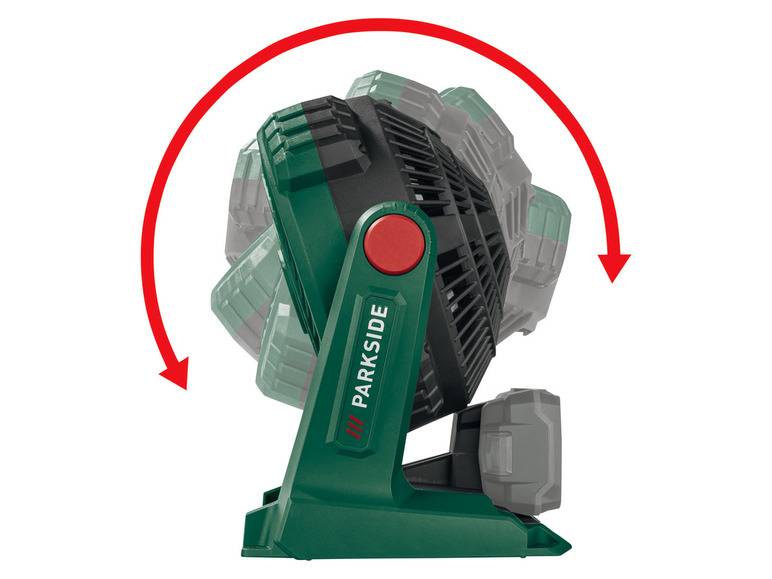 PARKSIDE® 20 V Akku-Ventilator «PVA 20-Li A1», ohne Akku und Ladegerät Begrenztes Angebot