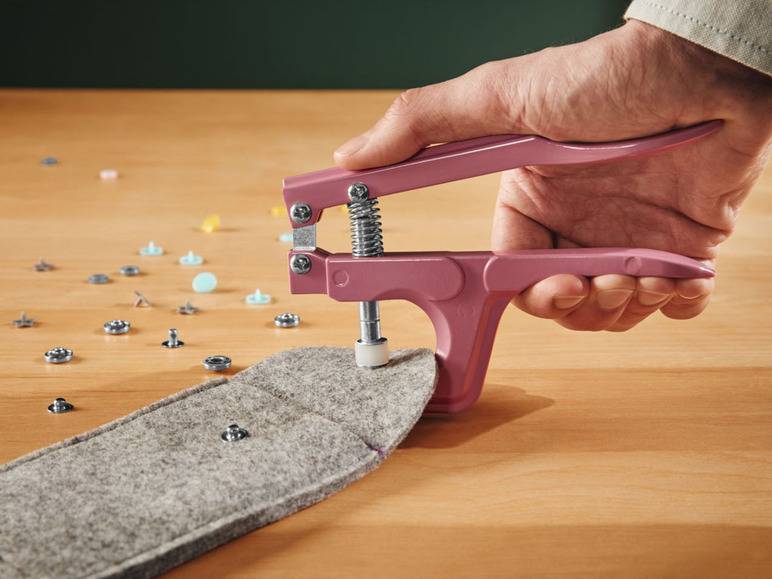 crelando® Druckknopfset, Kunststoff, mit Zange Neueste Mode