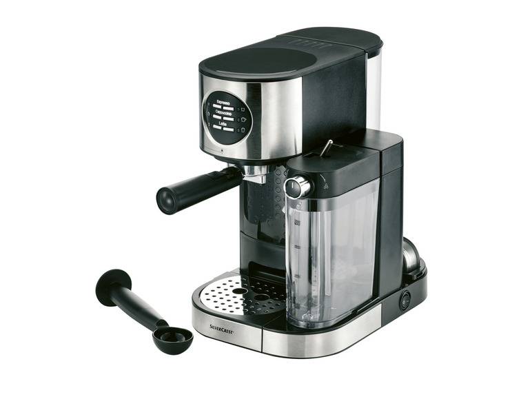 SILVERCREST® KITCHEN TOOLS Espressomaschine mit Milchaufschäumer »SEMM 1470 A2« Blitzangebot