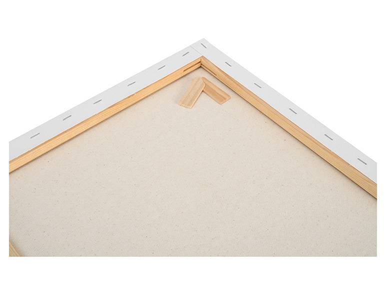 crelando® Leinwand / Leinwand-Set, aus Baumwolle, mit Spannkeilen Räumungsverkauf