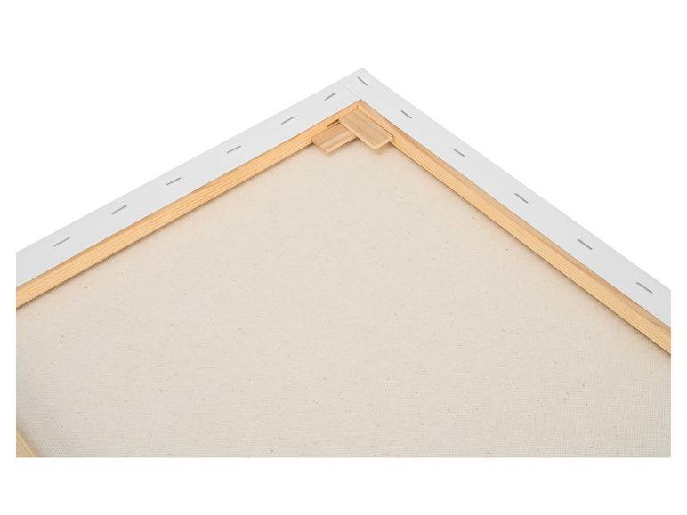 crelando® Leinwand / Leinwand-Set, aus Baumwolle, mit Spannkeilen Räumungsverkauf