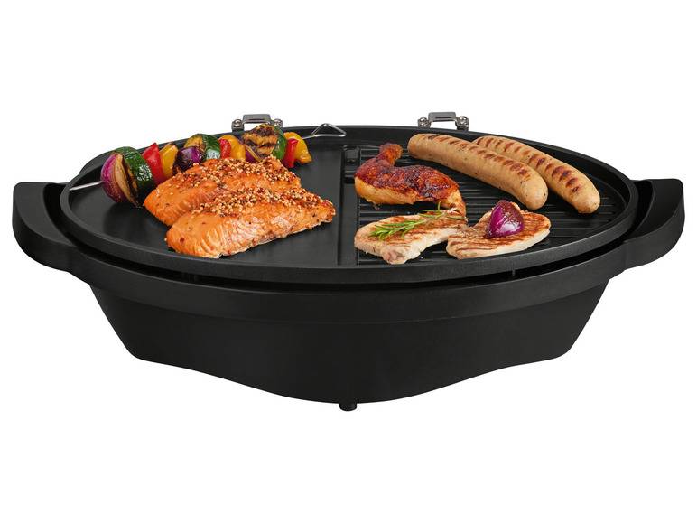 GRILLMEISTER Standgrill elektrisch »SSGE 2400 A1«, 2400 Watt Kauf eins, bekomm eins gratis