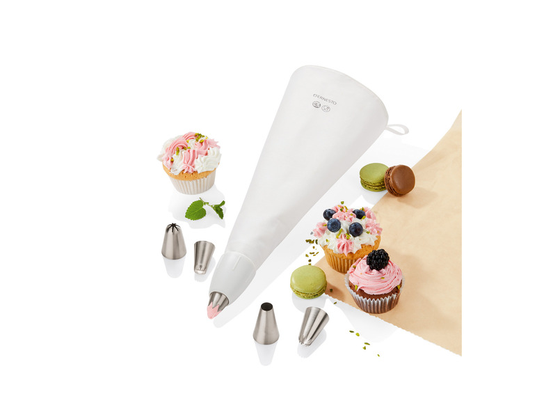 ERNESTO® Spritzbeutel/ Glasurmesser / Teigroller Riesige Ersparnisse