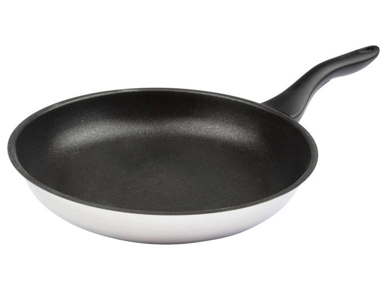 ERNESTO® Edelstahl-Pfanne, alle Herdarten, Ø 28 cm Tiefpreis