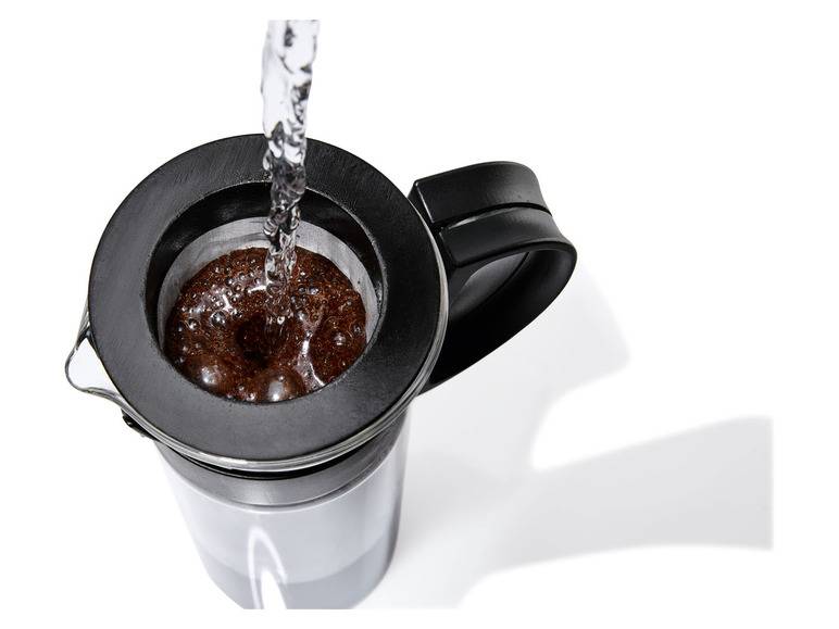 ERNESTO® Cold Brew Kaffeebereiter, aus Glas, mit integriertem Filter Kostenlose Rückgabe