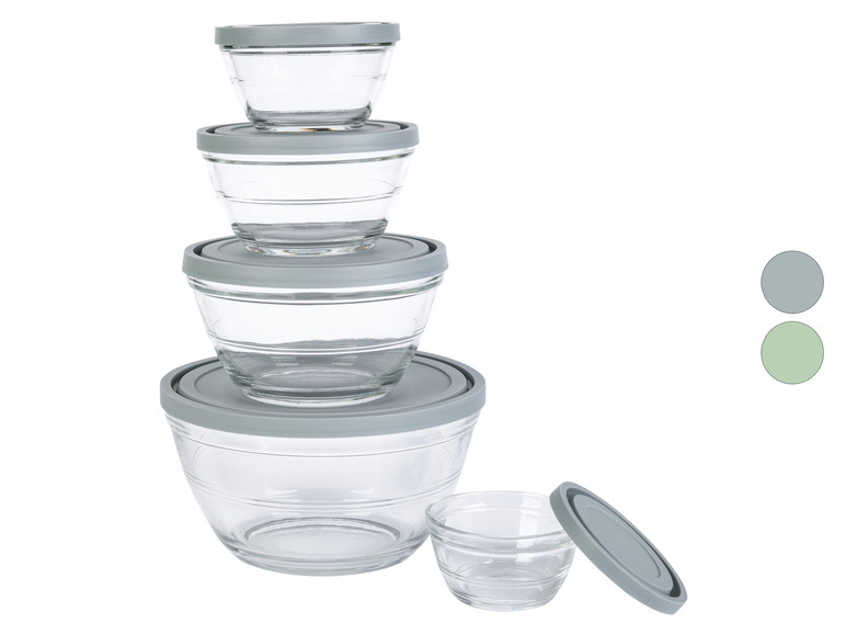 LIVARNO home Glasschüssel-Set, 5 Stück Bis zu 65% Rabatt