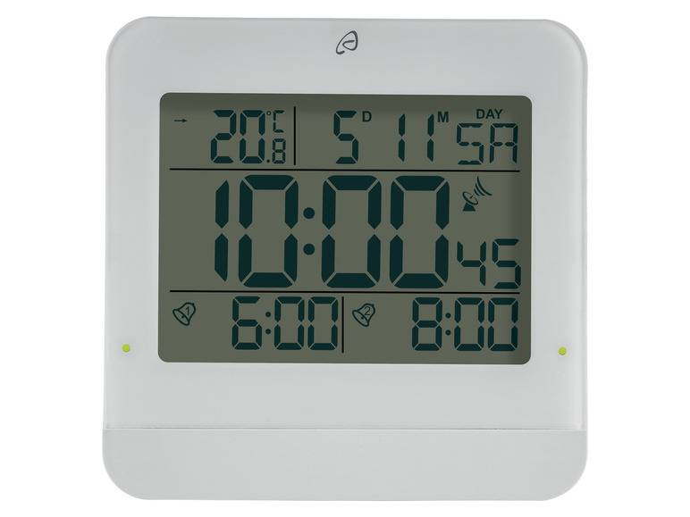 AURIOL® »4-LD6403-1« Digitaler Funkwecker LCD Sonderangebot der Fabrik