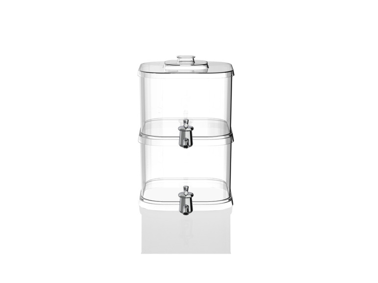 LIVARNO home Getränkespender-Set / Getränkespender, 2 x 4,5 l / 1 x 9 l Vierteljährliche Förderung