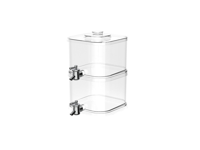 LIVARNO home Getränkespender-Set / Getränkespender, 2 x 4,5 l / 1 x 9 l Vierteljährliche Förderung