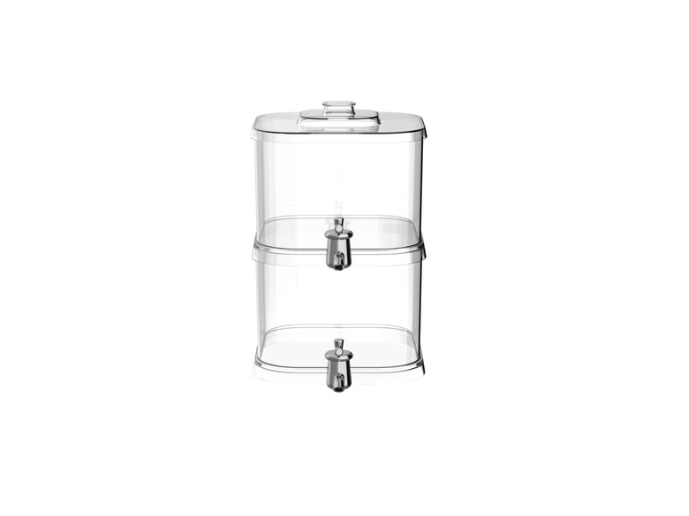 LIVARNO home Getränkespender-Set / Getränkespender, 2 x 4,5 l / 1 x 9 l Vierteljährliche Förderung