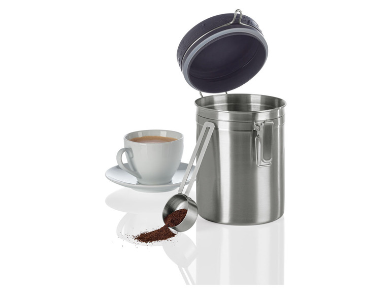 ERNESTO® Kaffee-Aromadose für Bohnen/ Pads, Edelstahl Super Rabatt