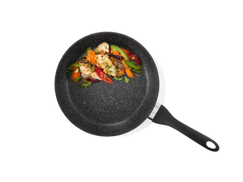 ERNESTO® Aluminium-Pfanne / -Wok, 28 cm, in Granitoptik Begrenzt auf 3 Tage