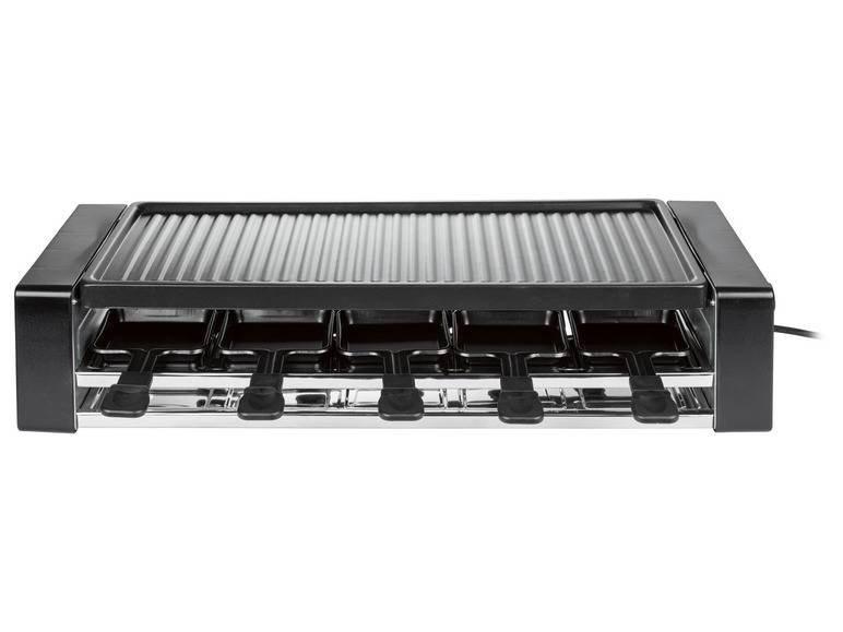 SILVERCREST® KITCHEN TOOLS Raclette-Grill, 1500 Watt, für 10 Personen zollfrei