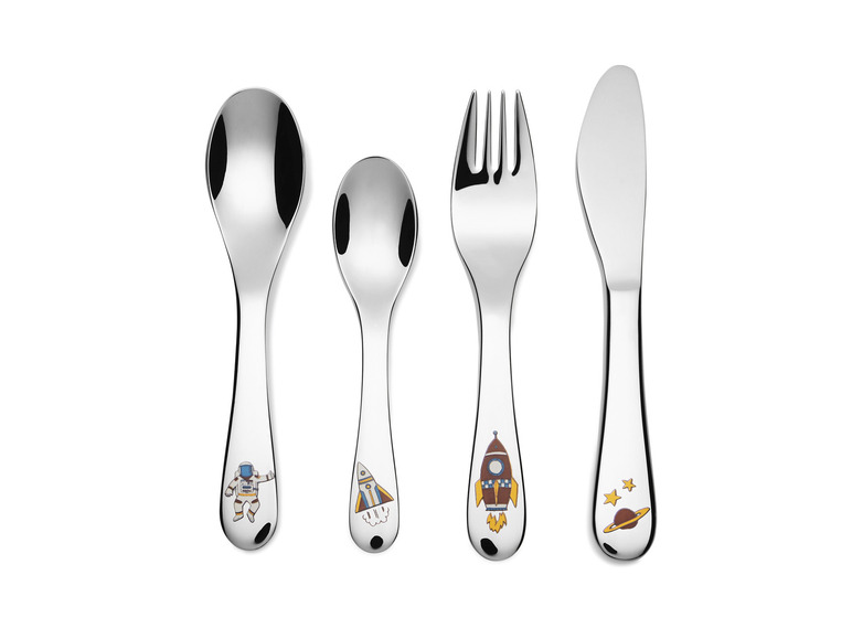 ERNESTO® Kinderbesteck-Set, 4-teilig, hochglanzpoliert Angebote