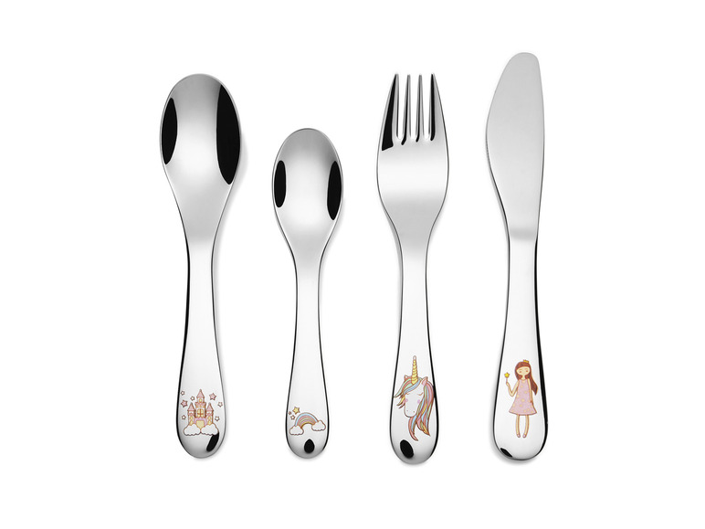 ERNESTO® Kinderbesteck-Set, 4-teilig, hochglanzpoliert Angebote
