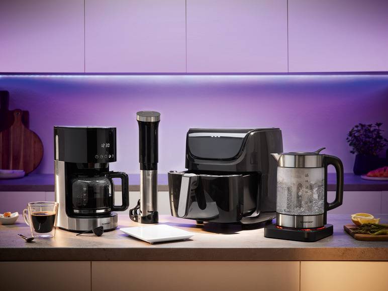SILVERCREST® KITCHEN TOOLS Küchenwaage Smart »SKWS 5 A1«, Abschaltautomatik Günstiger Verkauf