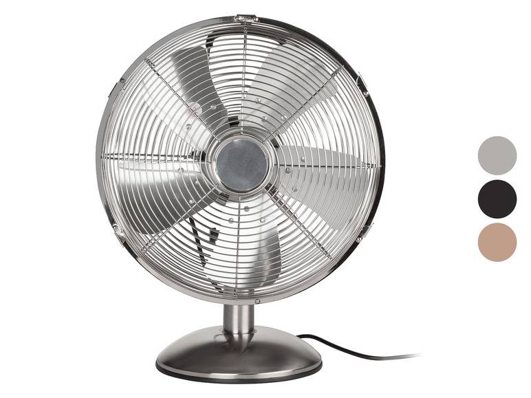 SILVERCREST® Tischventilator Metall 30cm »STVM 30 B2« Flash Sale
