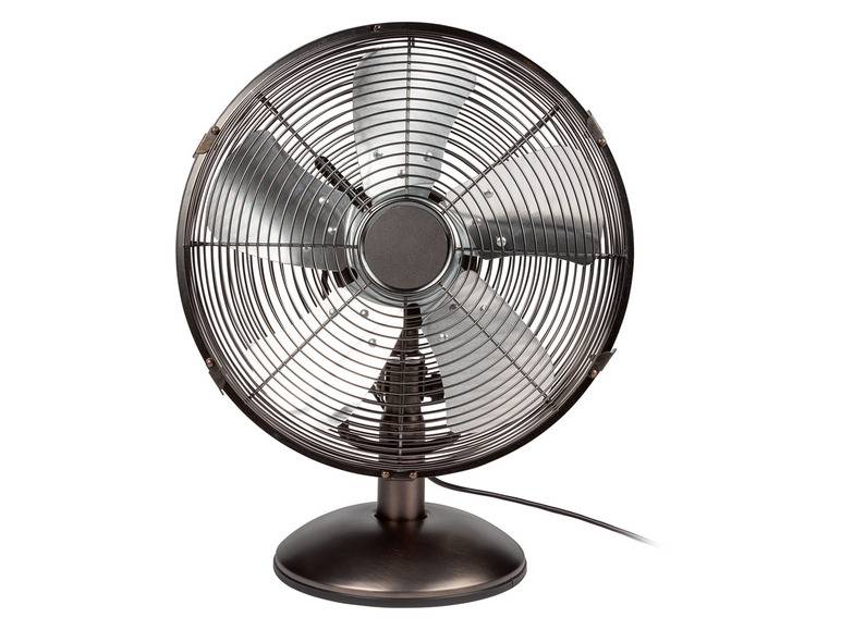 SILVERCREST® Tischventilator Metall 30cm »STVM 30 B2« Flash Sale