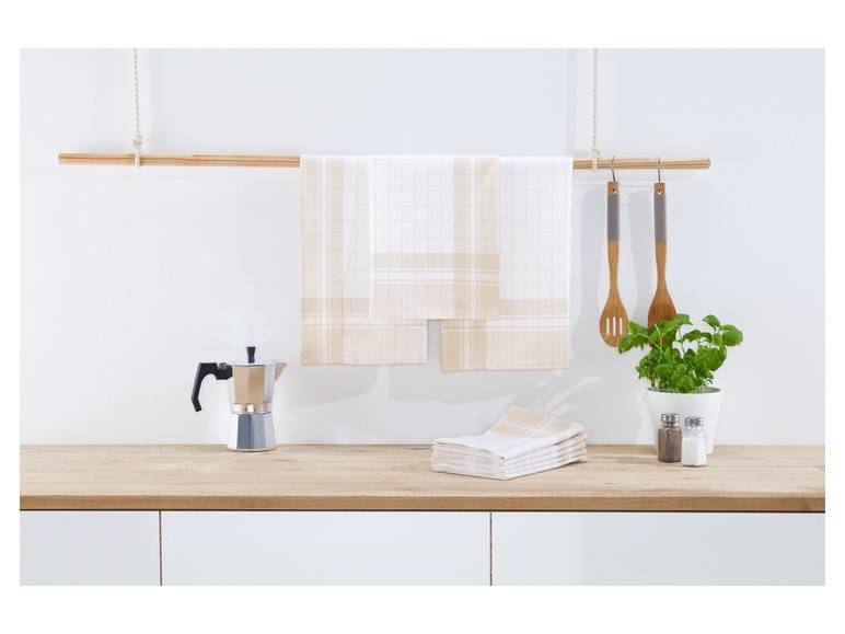 LIVARNO home Geschirrtücher, 8 Stück, 50 x 70 cm Jubiläumsangebot
