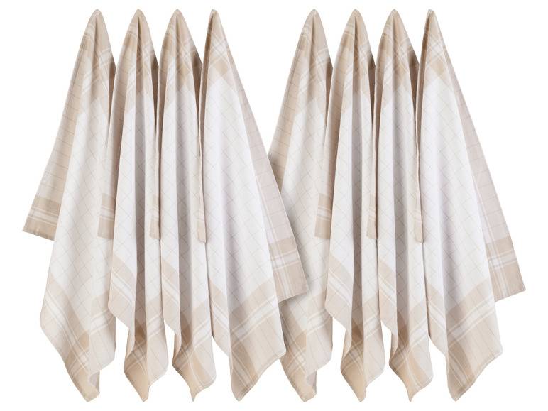 LIVARNO home Geschirrtücher, 8 Stück, 50 x 70 cm Jubiläumsangebot