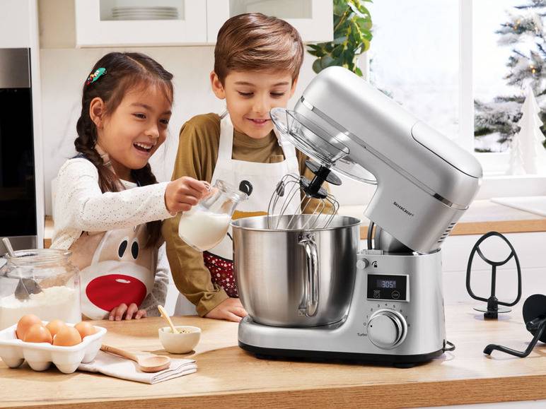 SILVERCREST® KITCHEN TOOLS Küchenmaschine »SKMW 900 A1«, inkl. Waage Große Rabatte