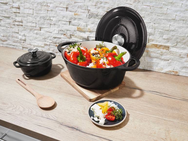 ERNESTO® Gusseisen-Bräter, oval Ø 33 cm Neuheiten