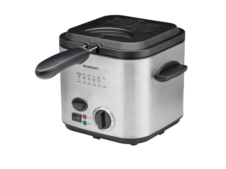 SILVERCREST® KITCHEN TOOLS Mini-Fritteuse »SFM 840 B1«, 840 W Nur noch ein Tag übrig