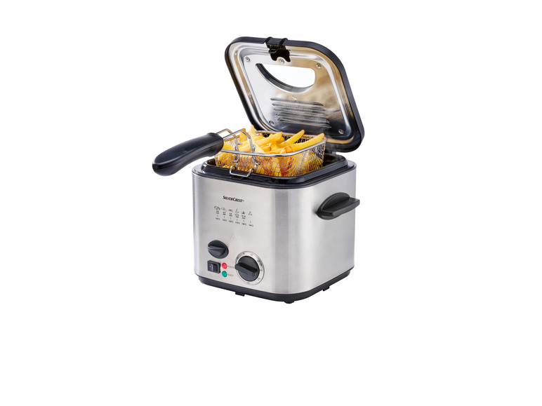 SILVERCREST® KITCHEN TOOLS Mini-Fritteuse »SFM 840 B1«, 840 W Nur noch ein Tag übrig