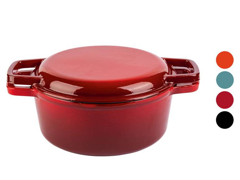 ERNESTO® Gusseisen-Kombitopf, Ø 22 cm