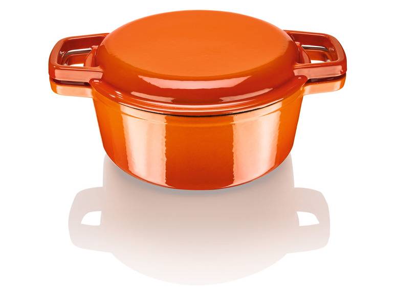 ERNESTO® Gusseisen-Kombitopf, Ø 22 cm Riesige Rabatte