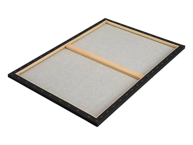 crelando® Leinwand / Leinwand-Set, schwarz vorgrundiert, aus Baumwolle Fabrikladen