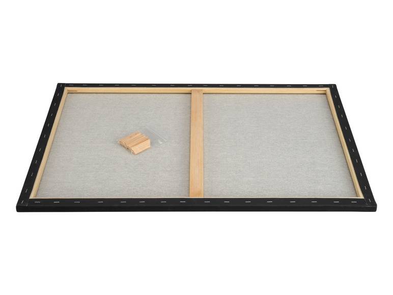 crelando® Leinwand / Leinwand-Set, schwarz vorgrundiert, aus Baumwolle Fabrikladen