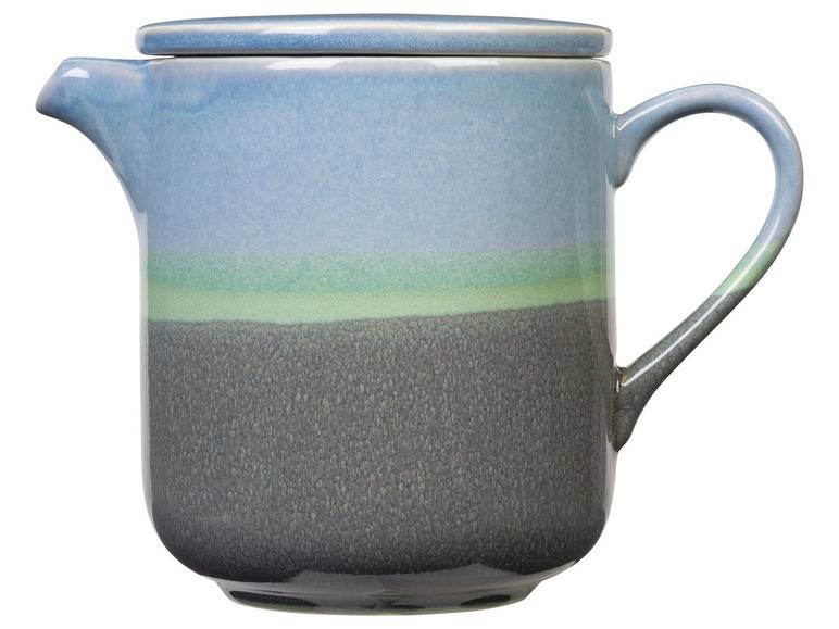 LIVARNO home Kaffeetassen Set / Kaffeekanne, aus glasiertem Steingut Im Verkauf