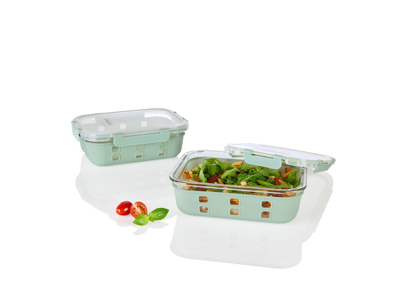 ERNESTO® Glas-Frischhaltedosen-Set, 2 Stück Verkauf