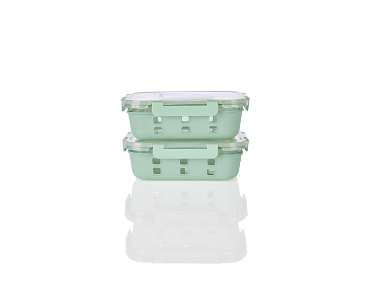ERNESTO® Glas-Frischhaltedosen-Set, 2 Stück Verkauf