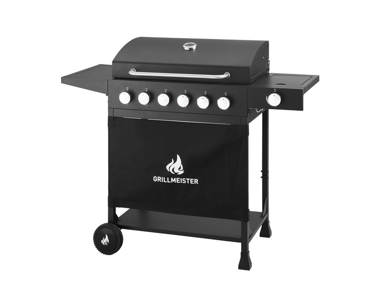 GRILLMEISTER Gasgrill »Memphis«, 6plus1, 18 kW, mit Seitenbrenner Rabatt