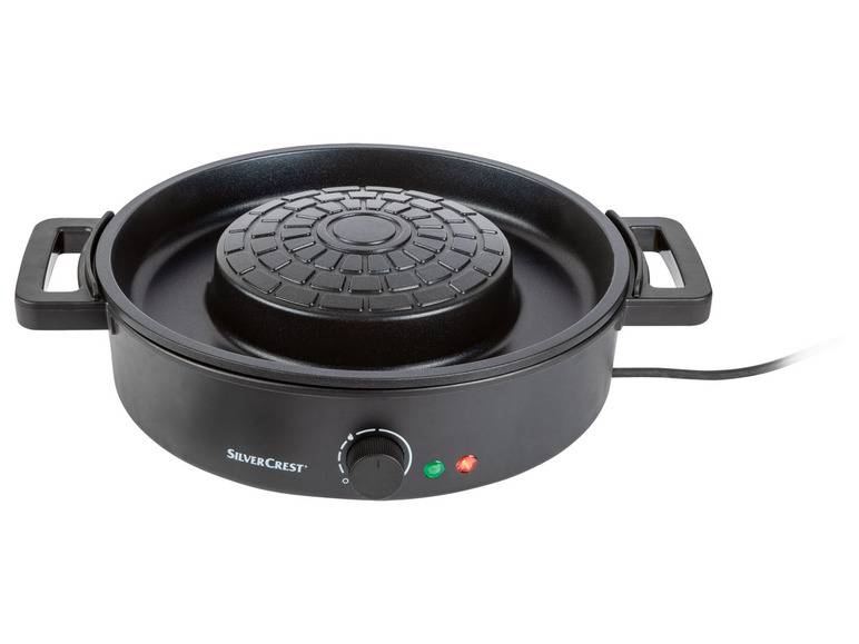 SILVERCREST® KITCHEN TOOLS Tischgrill mit Hot Pot STHP 1800 A1, 2-in-1 Flash Sale